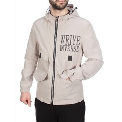 1128 BEIGE Ветровка мужская WRIYE INVERSE (100% полиэстер) размер L - 48 российский