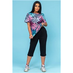 Костюм женский Текс-Плюс, цвет синий красный