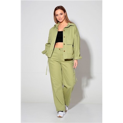 Liona Style 865 фисташка, Брюки,  Куртка