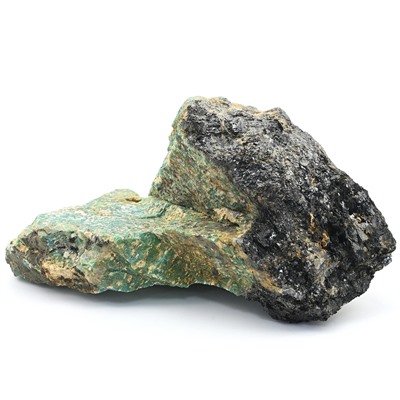 Минерал амазонит с включением слюды 245*110*100мм, 3096г.