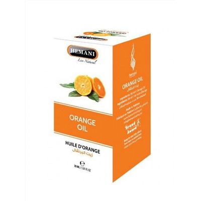 ORANGE OIL, Hemani (Масло АПЕЛЬСИНА, Хемани), 30 мл.