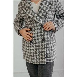 Стильная леди М-666 графит, Полупальто