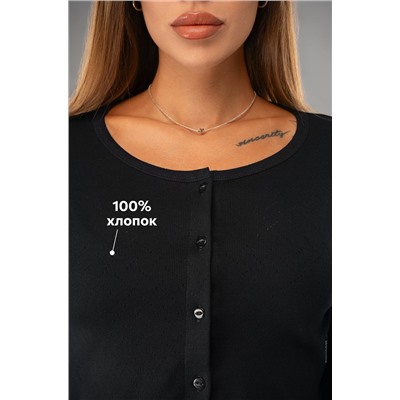 Женская пижама - тройка из ажурного хлопка Happyfox