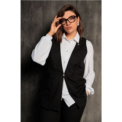 BegiModa 3030 черный, Брюки,  Жилет