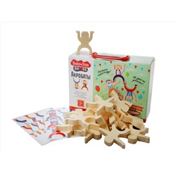 Настольная игра «Акробаты» серия Baby Toys Games 24 фигурки