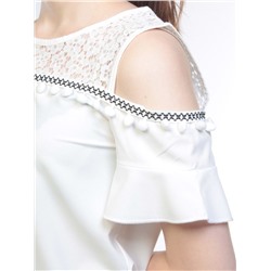 8817 Блузка женская (95% хлопок, 5% полиэстер) размер S - 42 российский