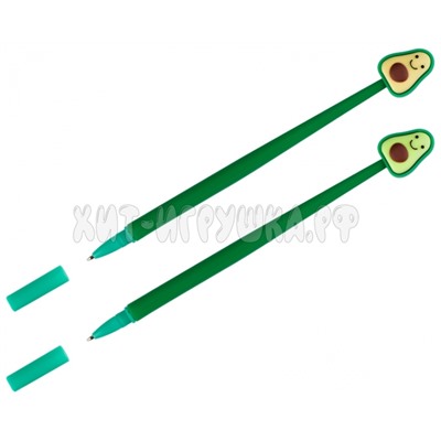 Ручка шариковая синяя 0,7 мм "Avocados" в ассортименте MESHU MS_65886, MS_65886
