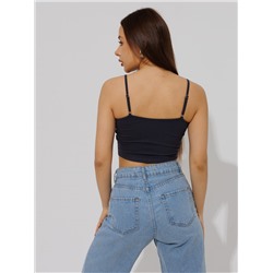 Женский топ на бретелях Lingeamo графит ЛТ-05 (33)