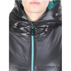 8278 BLACK Куртка демисезонная женская BAOFANI (100 гр. синтепон) размеры 46-48-50-52-54-56