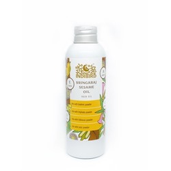 BRINGARAJ SESAME OIL Hair Oil, Indibird (БРИНГАРАДЖ КУНЖУТ Масло для волос, Индибёрд), 150 мл.