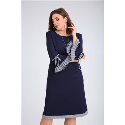 Moda Versal П2232 т.синий, Платье