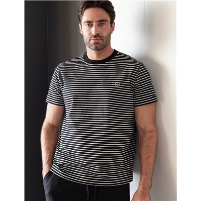 Футболка из премиального хлопка с эластаном