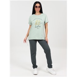 Хештег - костюм зеленый