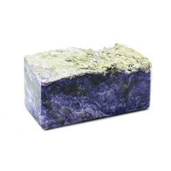 Минерал чароит 40*44*89мм. 385г.