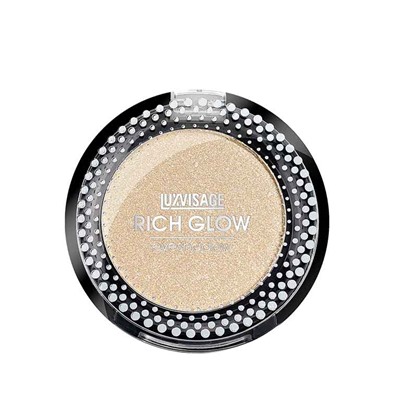 Тени компактные для век LUXVISAGE RICH GLOW 2 г 1 тон