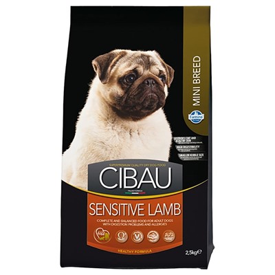 Фармина Чибау Sensitive Lamb MINI для собак мини ягненок 2,5кг 8012АГ