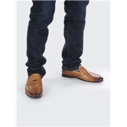 C152-3 BROWN Полуботинки мужские (натуральная кожа) размер