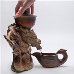 Набор для чайной церемонии 10 в 1 "Дракон", на 8 персон, чашка 180 мл