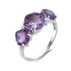 Кольцо из серебра аметист, Пенелопа