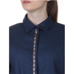 1751 Туника женская с карманами KUN TAI размер XL - 50 российский