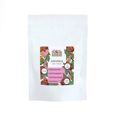 ASHOKA BODY POWDER, Indibird (АШОКА Порошок для тела, Индибёрд), 100 г.