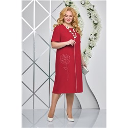 Ninele 7354 красный, Платье