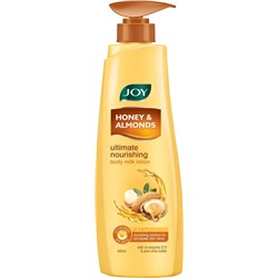 HONEY & ALMONDS ultimate nourishing body lotion, JOY (МЁД И МИНДАЛЬ ультрапитательный лосьон для тела, Джой), с дозатором, 400 мл. - СРОК ГОДНОСТИ ДО 30 ИЮНЯ 2025 ГОДА