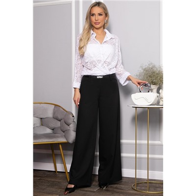 Брюки палаццо Настроение города (черные) Б14508-8М