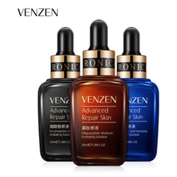 VENZEN Сыворотка для лица с никотинамидом, маточным молочком и прополисом,увлажнение,омоложение,выравнивание тона кожи,  Nicotinamide Advanced Repair Skin, 30 мл.