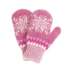Варежки детские "Снежинка" 3 цвета 0608-37