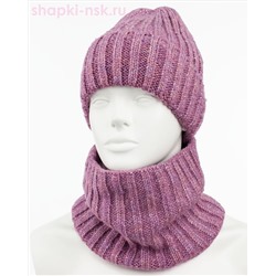 Q 200 D 200 Комплект флис (колпак+снуд) (52-54)