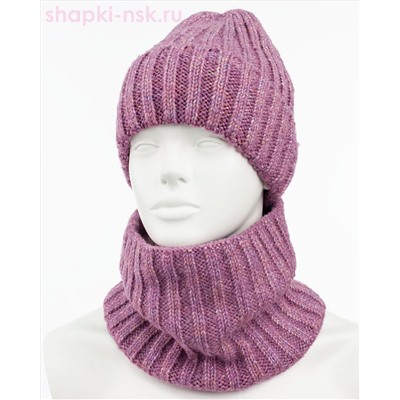 Q 200 D 200 Комплект флис (колпак+снуд) (52-54)