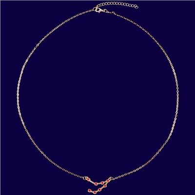 Подвеска созвездие КОЗЕРОГ (рубиновый), Giftman, 1 шт.