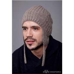 Шапка ушанка из 100% монгольской шерсти          (арт. 05143), ООО МОНГОЛКА