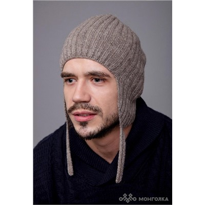 Шапка ушанка из 100% монгольской шерсти          (арт. 05143), ООО МОНГОЛКА