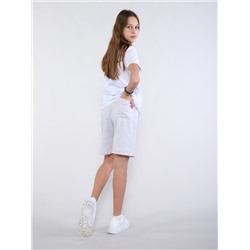 Шорты "Олег" серый меланж