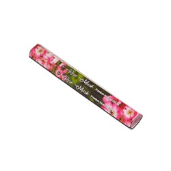 ROSE MUSK fab series Premium Incense Sticks, Zed Black (РОЗА МУСК премиум благовония палочки, Зед Блэк), уп. 20 палочек.