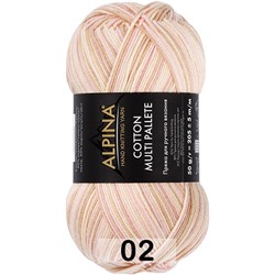 Пряжа Alpina Cotton Multi Pallete