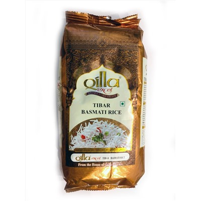 TIBAR BASMATI RICE Extra Long Grain, Lal Qilla (Экстра длиннозерный рис ТИБАР БАСМАТИ, Лал Килла), 1 кг.
