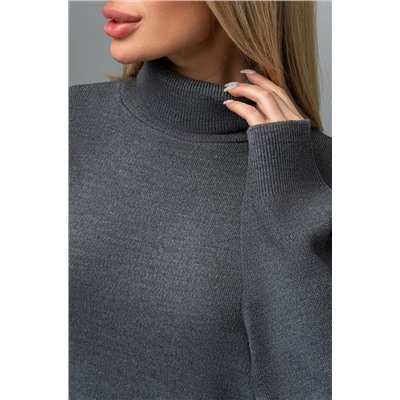 Женский свитер оверсайз с высоким воротом Happyfox