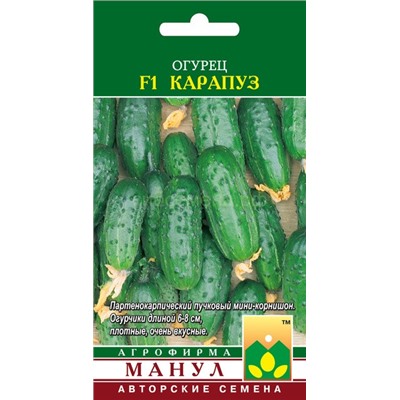 Огурец Карапуз F1 (Манул)