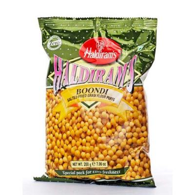 BOONDI, Haldiram’s (БУНДИ Соленые шарики из нутовой муки, Халдирамс), 200 г.
