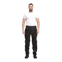 Костюм "БАРС" куртка/брюки, цвет: кмф "Мультикам черный", ткань: Грета