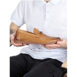 C130-3 BROWN Полуботинки мужские (натуральная кожа) размер