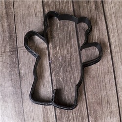 Вырубка для пряника "Мишка обнимашки" пластик, 8 см