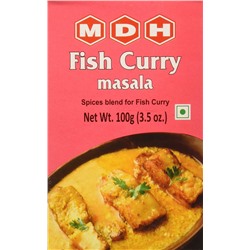 FISH CURRY Masala, MDH (Смесь специй ДЛЯ РЫБЫ, Фиш Карри Масала, Махашиан Ди Хатти), 100 г.