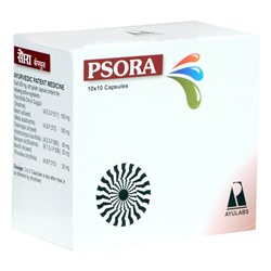 PSORA Capsules, Ayulabs (ПСОРА капсулы, Аюлабс), 100 капс.
