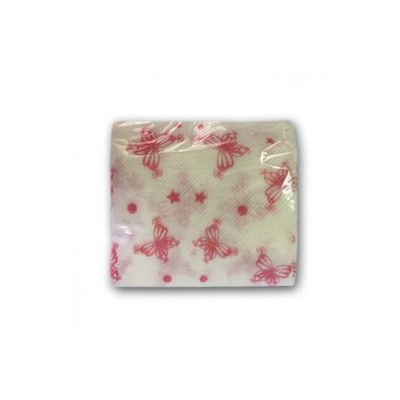 Салфетка Восход 25*25 (50шт) Бабочки (60)