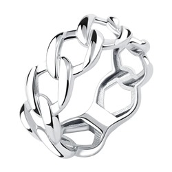 Кольцо из серебра без вставки, Л-11846