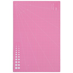 Коврик для рукоделия двухсторонний А3 (SF-6074) розовый